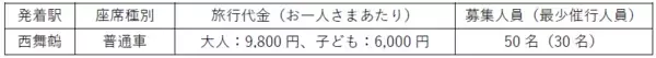 「おかげさまで『丹後の海』は今年で運行開始10周年を迎えます！鉄道好きタレント斉藤雪乃さんと行く『丹後の海』10周年記念ツアーの発売について」の画像