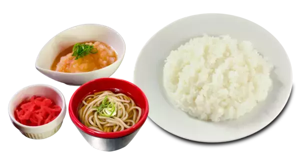 「まさかのコラボ！まさかのトッピング！ 「いきなり！ステーキ立川北口店」が「名代富士そば北口店」とコラボ決定」の画像