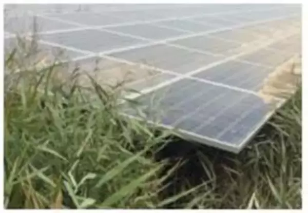 「台風による太陽電池パネルの被害に注意」の画像