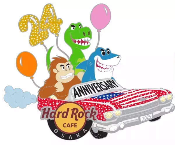 「アメリカンレストラン「ハードロックカフェ」 ユニバーサル・シティウォーク大阪店　24周年を記念したスペシャルドリンクとグッズが登場」の画像