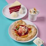 「プレミアム・ピザ・ダイニング 「カリフォルニア・ピザ・キッチン」バレンタイン、ホワイトデーにぴったり！ハート形のデザートピザと真っ赤なケーキが登場」の画像2