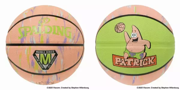 「SPALDING x SPONGEBOB SQUAREPANTSアメリカの大人気アニメ「スポンジ・ボブ」スペシャルコラボレーション新アイテム登場マーブルボールはじめアパレルなど続々リリース」の画像