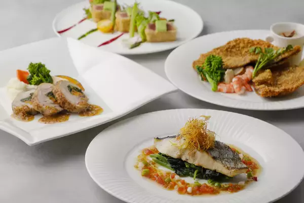 「琵琶湖マリオットホテル　春薫る滋賀の恵み、選べるメインとブッフェのディナー「OHMI Cuisine Buffet Dinner ～選べるメインディッシュ付き～」を発売」の画像