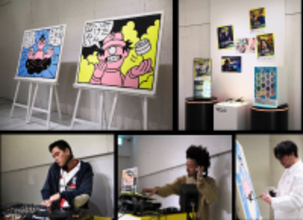「THE MOMENT -その一瞬展 by VELO-」イベントレポート　VELOがアートと音楽を通じて“その瞬間をREMIX”する体験型展示を開催