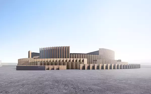 「積水ハウス、KUMA LAB・東京大学と産学協働で大阪・関西万博 日本政府館の解体材再利用に取り組む「旅するCLT」発表サーキュラーエコノミーへの移行を見据え、建材の再利用を検証」の画像