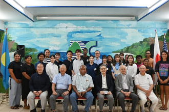 弘前大学が創立80周年記念先行事業としてパラオ共和国を訪問 ― 学生・福田学長・教職員らが太平洋戦争の激戦地となった同国で平和の大切さを学ぶ