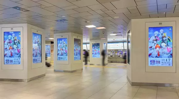 「うたの☆プリンスさまっ♪15th Anniversary CD」サイネージ広告が登場！