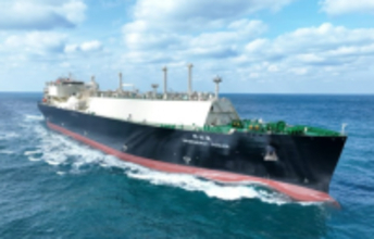 中国海洋石油集団（CNOOC）向け新造LNG船"GREENERGY OCEAN"の命名式を開催