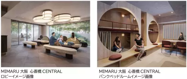 「【インバウンド最前線】訪日家族旅行が拡大ファミリー層に支持されるアパートメントホテル「MIMARU」、大阪エリアでの展開を加速～心斎橋・難波に新施設、2026年秋開業へ。予約受付を開始～」の画像