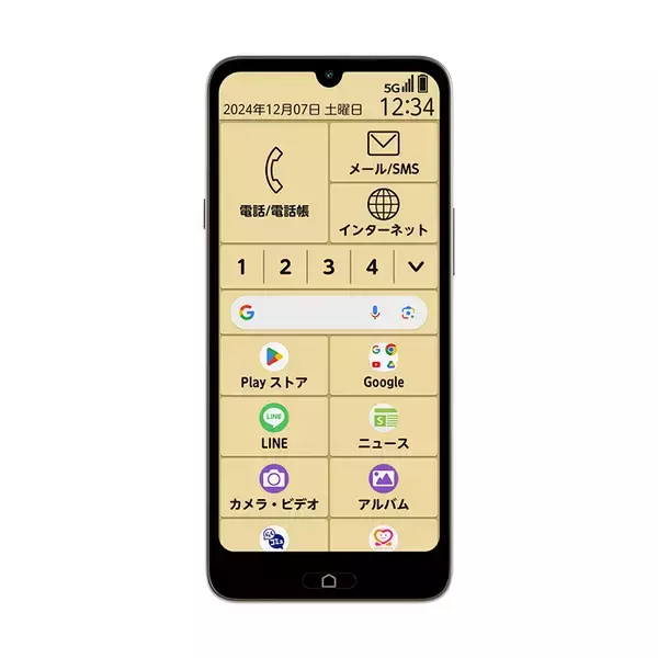 「「らくらくスマートフォン Lite」を4月16日（木）に「J:COM MOBILE」から発売」の画像