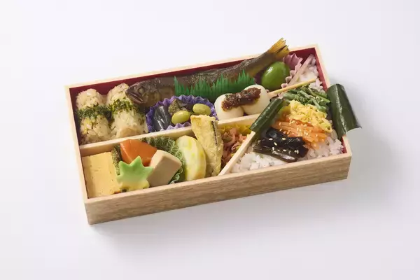 「夏に嬉しいさっぱりとした美味しさや季節の具材「清夏幕之内 まるごと鮎煮と朴葉ずし」発売！」の画像