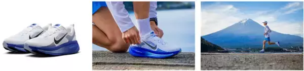 「富士山を彷彿とさせる限定カラーが登場　NIKE“CASUAL RUN CLUB PACK 2”スポーツデポ・アルペンにて限定販売」の画像