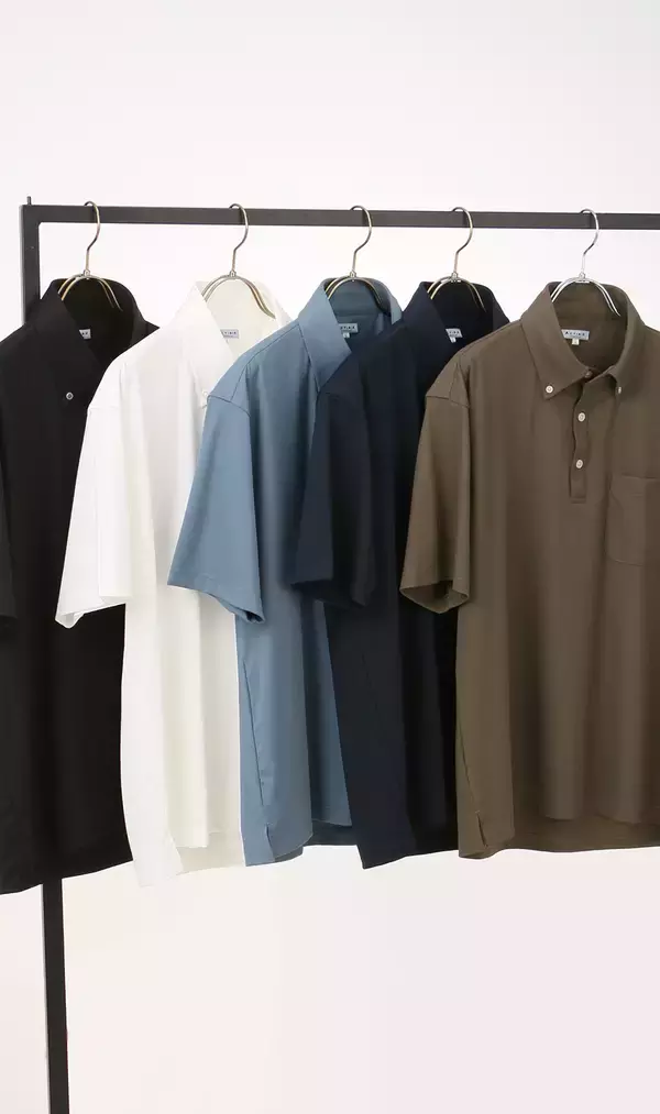 「酷暑日元年、洋服の青山の「冷たいポロシャツ」が好調4～5月の累計販売点数は前年比130％で推移、過去最大級となる2万点を追加投入」の画像