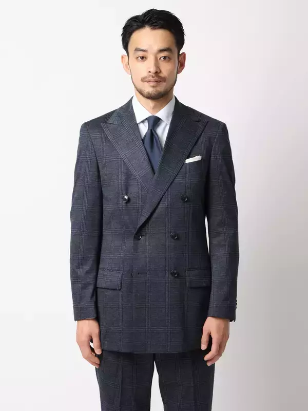 「着心地はルームウエア級、見た目はフォーマルのようなきちんと感ジャージーなのにウール見えする究極の「伸びるスーツ」を発売」の画像