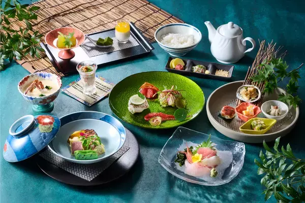 「【ホテルラフォーレ修善寺】伊豆の涼を味わう、彩り豊かな夏ディナー和洋コース「極-KIWAMI-」を発売」の画像