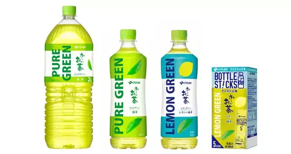 「海外の売り場を参考にスタイリッシュなデザインで新登場！新TV-CM「お〜いお茶 LEMON GREEN 合うわけ・・・合った」篇を、3月9日（月）より放映開始」の画像