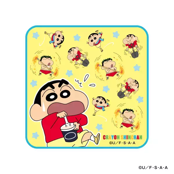 「クレヨンしんちゃん×シンカンセンスコ゛イカタイアイス 「ぎふのポーズ」などオリジナルイラストのグッズが新登場！」の画像
