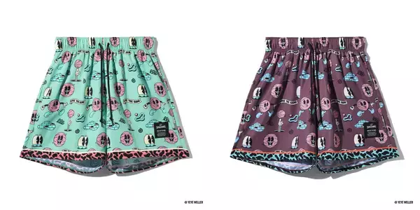 「SpaldingｘYEYE WELLER「世界をもっとカラフルでハッピーに！」ドイツ発アーティストデュオ“YEYE WELLER”とのコラボレーションシリーズが2月13日発売」の画像