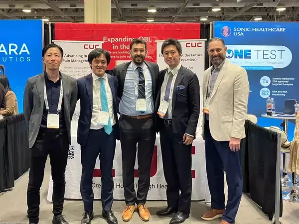 「【CUC】米国での運動器カテーテル治療展開を強化。世界的権威・奥野祐次医師、オスマン・アーメド医師との戦略的業務提携を加速。」の画像