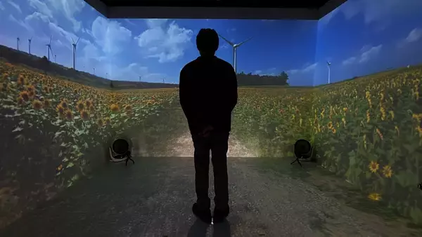 「遠隔地をリアルに体感！没入型遠隔観光体験の実証実験を行います」の画像