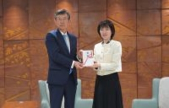 常石グループ　（一社）へいわ創造機構ひろしま（HOPe）へ寄附