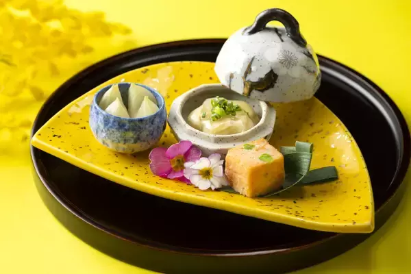 「【富士マリオットホテル山中湖】国際女性デーを祝う「ミモザカラー」の春ディナーコース「Terroir Yamanashi ～Mimosa Yellow Spring～」を発売」の画像