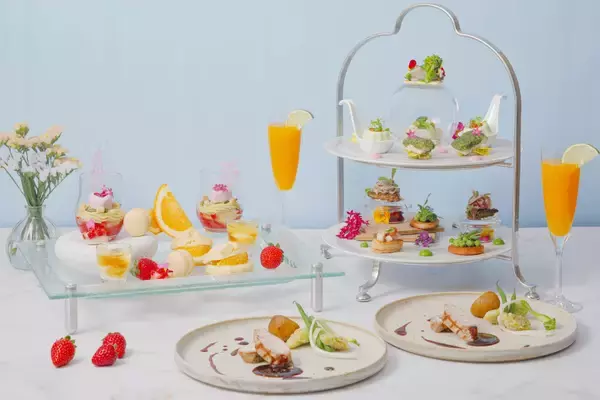 「【南紀白浜マリオットホテル】和歌山の春の訪れを感じるイブニングハイティー付き宿泊プラン「Flavors of Spring Palette Stay」を発売」の画像