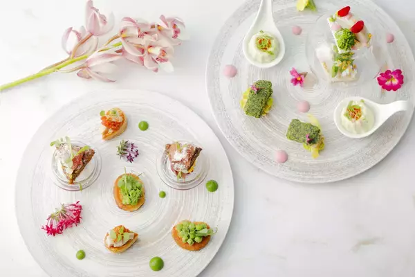 「【南紀白浜マリオットホテル】和歌山の春の訪れを感じるイブニングハイティー付き宿泊プラン「Flavors of Spring Palette Stay」を発売」の画像