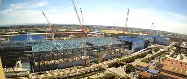 「日本製鉄　名古屋製鉄所 次世代熱延ラインの熱間試運転開始について」の画像