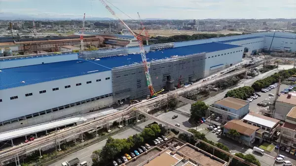 「日本製鉄　名古屋製鉄所 次世代熱延ラインの熱間試運転開始について」の画像