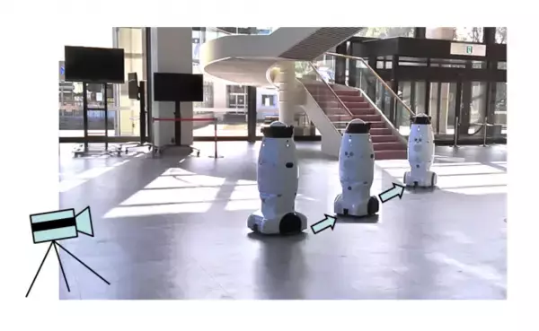 「【デクセリアルズ フォトニクス ソリューションズ】世界初、「自律移動型ロボットとのテラヘルツ帯通信の実証」および「テラヘルツ帯と光無線の縦続接続通信の実証」に成功」の画像