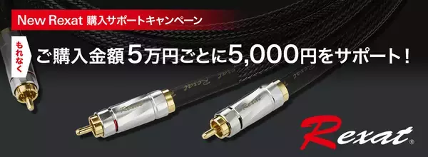 「「Rexat」シリーズのラインケーブル『AT-RX4500A』『AT-RX3500A』を12月12日発売」の画像