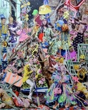 【銀座 蔦屋書店】熊野海 個展「Emerald Holiday」を1月10日（土）より開催。現代社会の混沌のなかで、人それぞれが真実と幸福に向かう景色を描く。