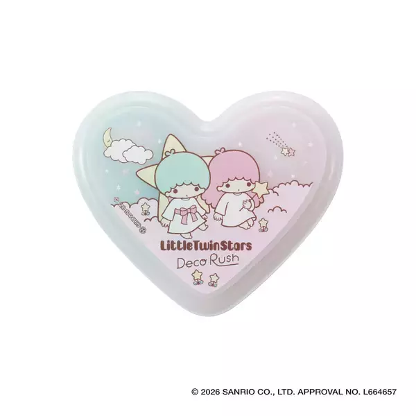 「デコレーションテープ「デコラッシュ限定ハートケースセット サンリオキャラクターズ デザイン」を販売開始」の画像