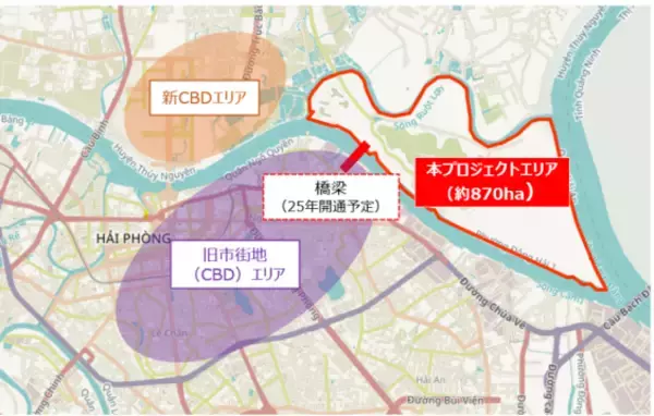 「ベトナム最大手不動産デベロッパー ビンホームズによる、ハイフォン特別市での最大タウンシップ開発「Vu Yenプロジェクト（Royal Island）」に参画」の画像