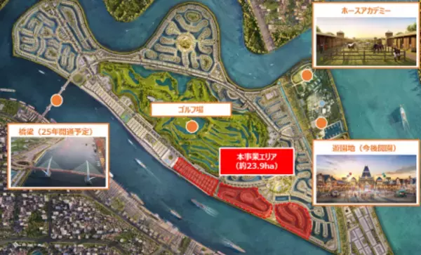 「ベトナム最大手不動産デベロッパー ビンホームズによる、ハイフォン特別市での最大タウンシップ開発「Vu Yenプロジェクト（Royal Island）」に参画」の画像