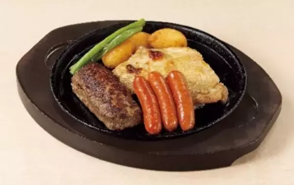 「ライス大盛り無料！3種のグリルコンボなど、スタミナメニュー全5品！デニーズ「夏のステーキフェア」開催8月6日（木）より販売開始」の画像