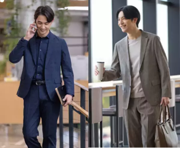 昨季多くの支持を得た「楊柳ストレッチ パジャマスーツ®」全店舗で展開　通気量100cc※以上で清涼感に高級感をプラスした猛暑にも最適な1着