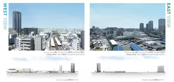 「新築分譲マンション『イニシア千住大橋ステーションフロントActive wing』『イニシア千住大橋ステーションフロントBright wing』第1期1次販売開始」の画像