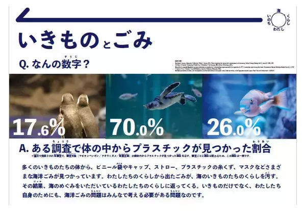 「【すみだ水族館】VR体験やパネル展示で世界の海洋ごみ問題の「今」を知る期間限定イベントを3月19日（木）より開催」の画像