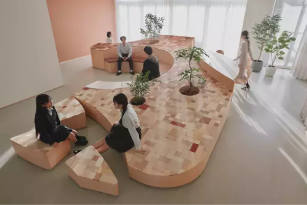 「【博展×かえつ有明中・高等学校】従来の保健室を統合・刷新した新しい体験拠点『ウェルネスセンター（NEST）』が誕生。」の画像