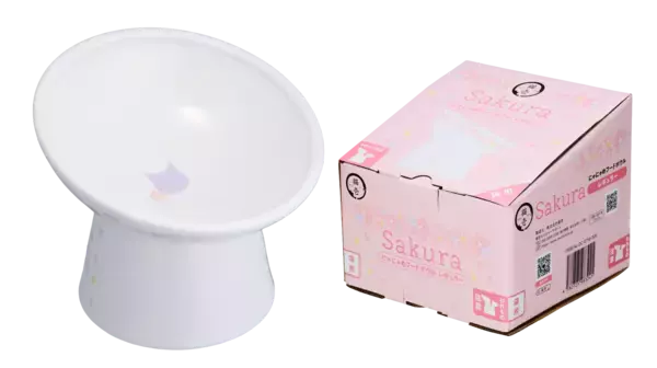 「毎年楽しめる春限定 猫壱の脚付食器「ハッピーダイニング」シリーズ 今年のさくら柄デザインを発表2026年2月1日より発売開始」の画像