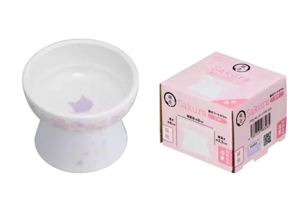 「毎年楽しめる春限定 猫壱の脚付食器「ハッピーダイニング」シリーズ 今年のさくら柄デザインを発表2026年2月1日より発売開始」の画像