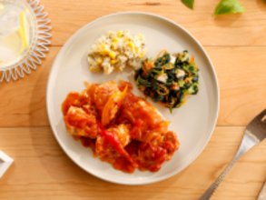 鶏肉を従来の1.6倍に増量！「特製トマトソースのチキングリル」が2月27日（金）にリニューアル登場