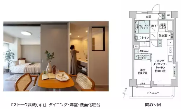 「パナソニック商品を採用、洗面空間と内装・建具から住まいの価値を再定義～東京・大阪で異なるテーマのリノベーションを展開～」の画像