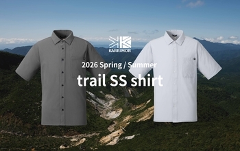 【KARRIMOR】風が抜ける快適さを追求した半袖シャツ「trail S/S shirt」発売