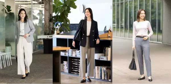 はくだけでまっすぐ美脚が叶う磨きぬいた美シルエットパンツ！「バレリーナパンツ®」から着まわし力抜群の春の新色が登場！