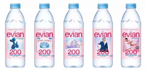 「「エビアン」ブランドの価値を表現した限定デザインボトルを2026年5月25日より順次販売開始！」の画像