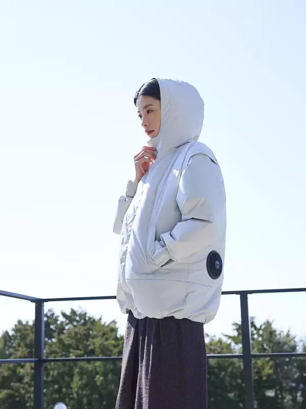 「【男女兼用の“歩く扇風機”ウエア】「空調服® 晴雨兼用 UV マウンテンパーカー」CROSS FUNCTIONから発売」の画像