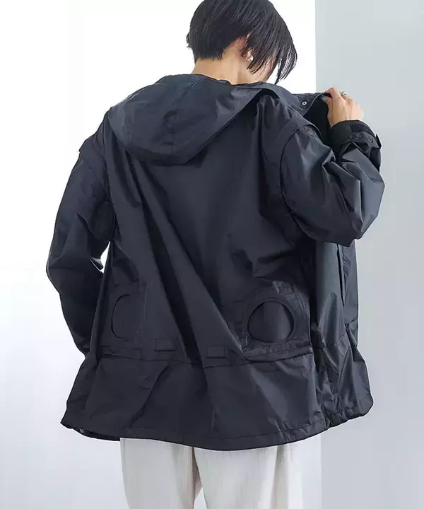 「【男女兼用の“歩く扇風機”ウエア】「空調服® 晴雨兼用 UV マウンテンパーカー」CROSS FUNCTIONから発売」の画像